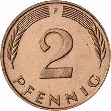 2 Pfennig 1988 F  
