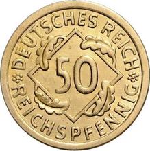 50 Reichspfennig 1925 E  
