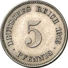 5 Pfennige 1915 J  