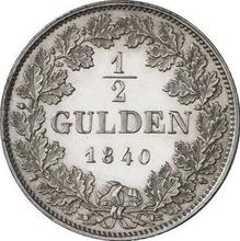 1/2 guldena 1840  D 