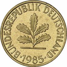 10 Pfennige 1985 F  