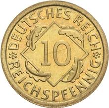 10 Reichspfennig 1934 E  