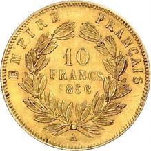 10 francos 1856 A  