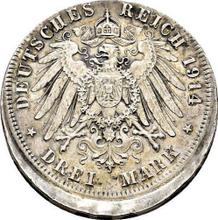 3 марки 1914 A   "Пруссия"