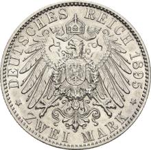 2 marki 1895 E   "Saksonia"