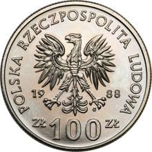 100 Zlotych 1988 MW  SW "Hedwig I. von Polen" (Probe)