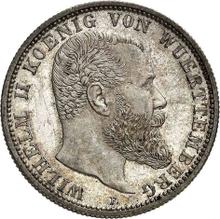 2 марки 1898 F   "Вюртемберг"