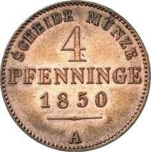 4 Pfennige 1850 A  