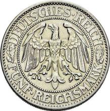 5 Reichsmarks 1929 J   "Roble"