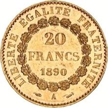 20 франков 1890 A  