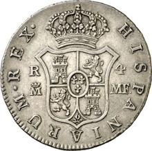 4 reales 1795 M MF 