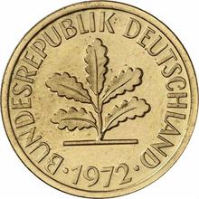 5 Pfennige 1972 D  