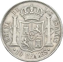 10 Reales 1862   