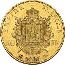 50 franków 1863 BB  