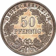 50 пфеннигов 1902 F  