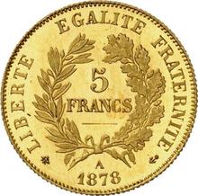 5 francos 1878 A  