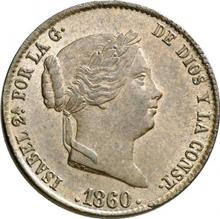 25 Centimos de Real 1860   