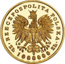 1000000 Zlotych 1990    "Józef Piłsudski"