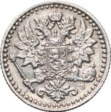 25 Penniä 1869  S 