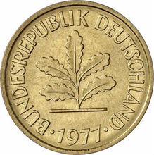 5 Pfennige 1977 D  