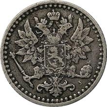 25 Penniä 1868  S 