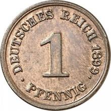 1 Pfennig 1899 G  