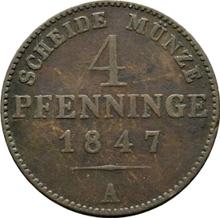 4 Pfennig 1847 A  