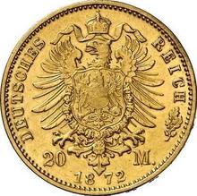 20 марок 1872 A   "Мекленбург-Шверин"