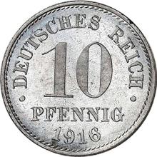 10 Pfennig 1916 F  