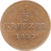 Medio kreuzer 1855   