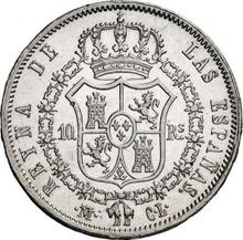 10 Reales 1844 M CL 