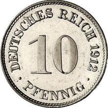 10 fenigów 1912 D  