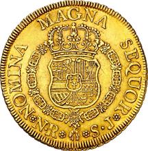 8 escudo 1757 NR SJ 