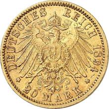 20 марок 1894 G   "Баден"