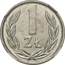 1 Zloty 1989 MW  