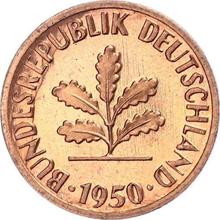 1 Pfennig 1950 J  