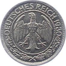 50 Reichspfennigs 1930 A  