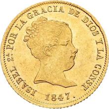 80 Reales 1847 M CL 