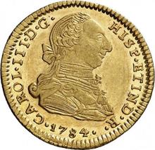 2 escudo 1784 PTS PR 