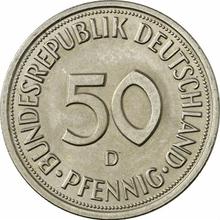 50 Pfennig 1982 D  
