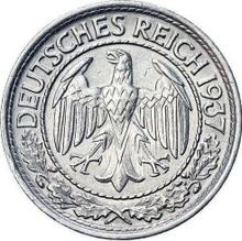 50 Reichspfennig 1937 D  