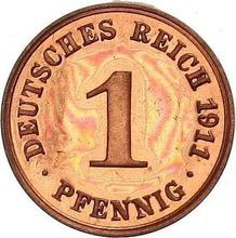 1 Pfennig 1911 A  