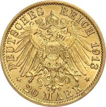 20 marcos 1913 A   "Prusia"
