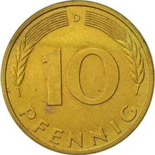 10 Pfennige 1984 D  