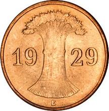 1 Reichspfennig 1929 E  