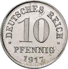10 Pfennig 1917 D  