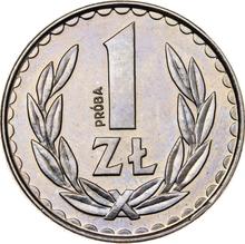 1 złoty 1986 MW   (PRÓBA)