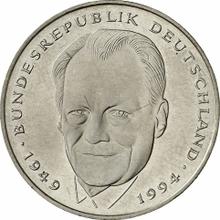 2 marcos 1997 G   "Willy Brandt"