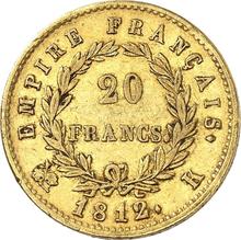 20 francos 1812 K  