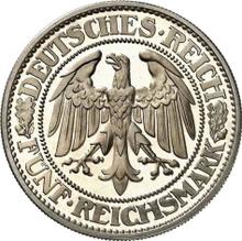 5 reichsmark 1933 J   "Dąb"